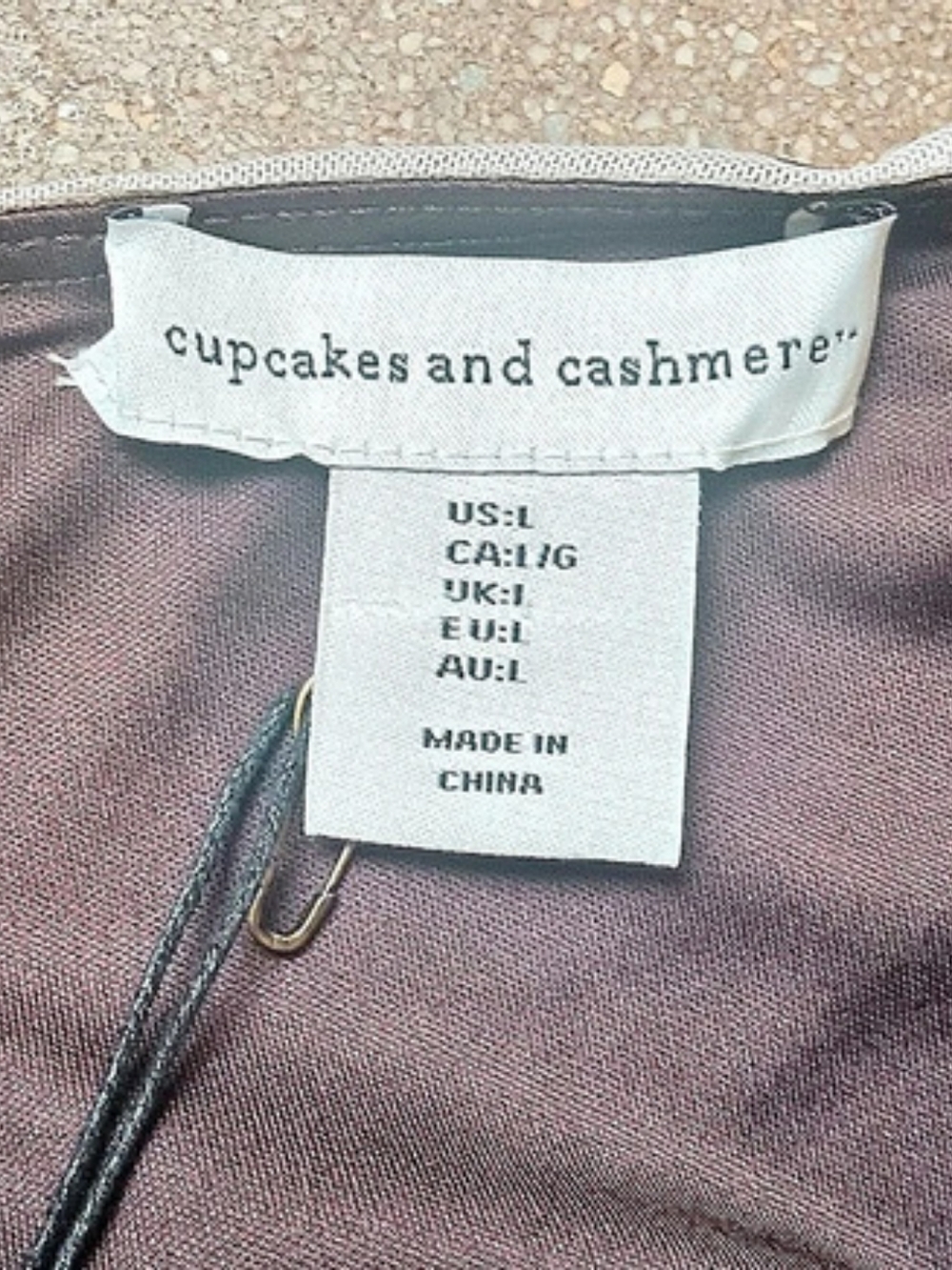 Cupcakes and Cashmere Zebra Print Ruched Mesh Tank Top - Size L (NWT) - Picture 4 of 5